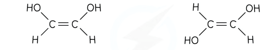 <p>Which of these is cis and which is trans?</p>