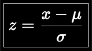 <p>Z-score</p>