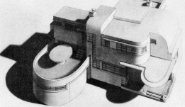 <p>also called Art Moderne, is a 1930s style with rounded aerodynamic shapes, smooth surfaces, and a strong horizontal look. Inspired by aerodynamics and speed, it made even stationary buildings, appliances, and furniture appear modern, efficient, and in motion. ( example like the house of tomorrow)</p>