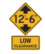 <p>Low Clearance: </p>