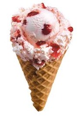 <p>une glace</p>