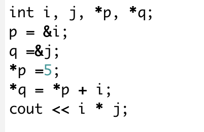 <p>what is the out of the following program segment</p>