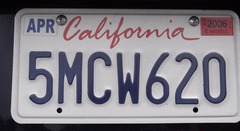 <p>A license plate frame…</p>