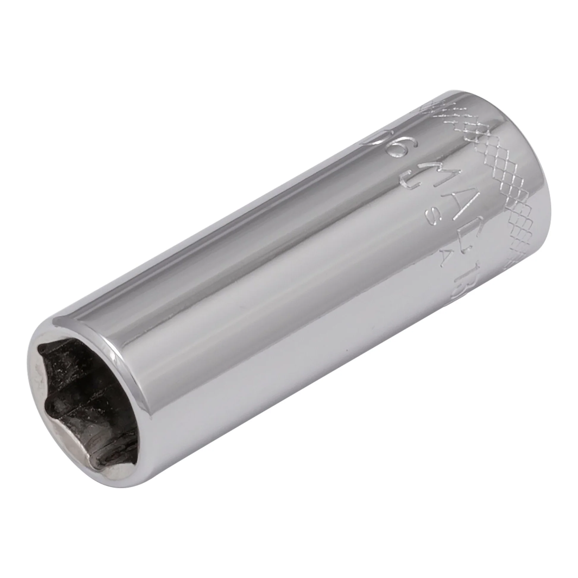 <p>Extended socket attachment for recessed fasteners, available in standard, thin, and extra-thin walls, with 6- or 12-point openings and 3/8, 1/2, or 3/4 inch drives.</p>