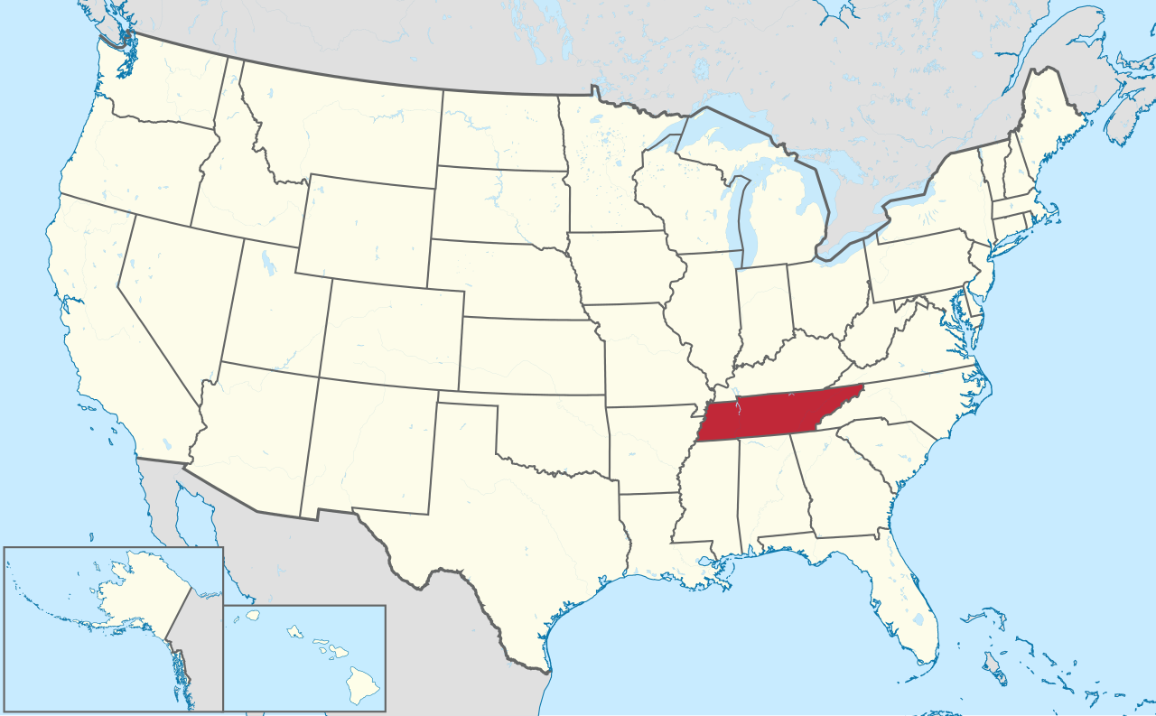 <p>Tennessee </p>
