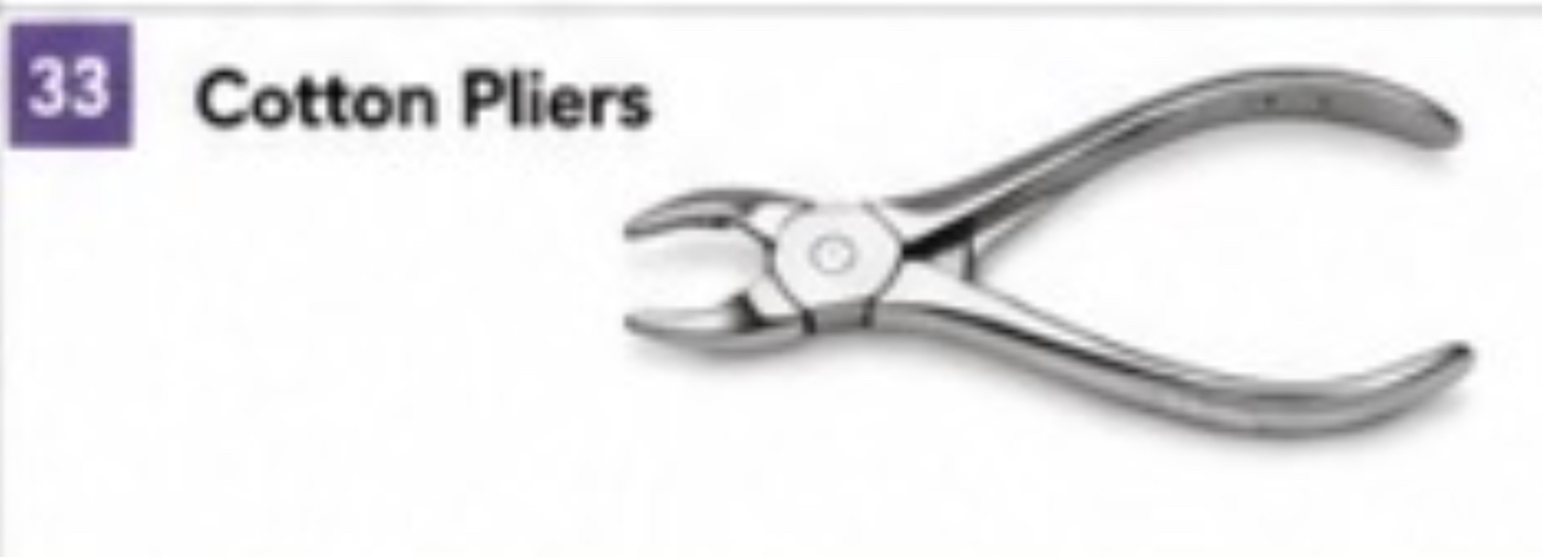 <p>Cotton Pliers</p>