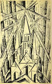 <p><strong>Lyoner Feiniger, Kathedrale, 1919</strong></p>