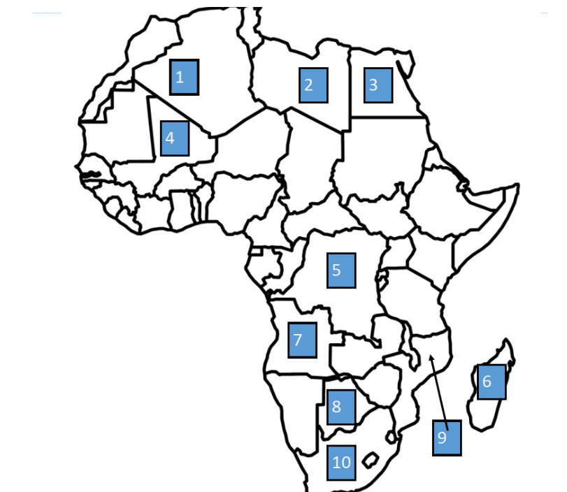 <p>Name these countires </p>