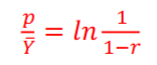 <p>where Y bar is the average yield/flow stress and r is the reduction</p>