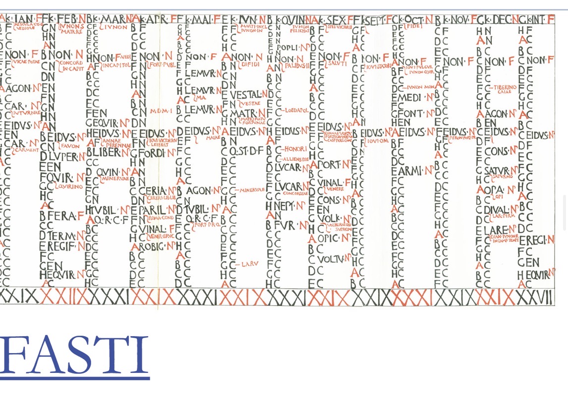 <p>Fasti</p>