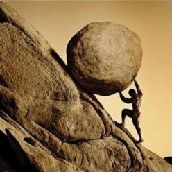 showing firmness and a strong desire to achieve a goal 단호한