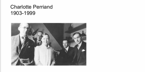 <p>CHARLOTTE PERRIAND</p>