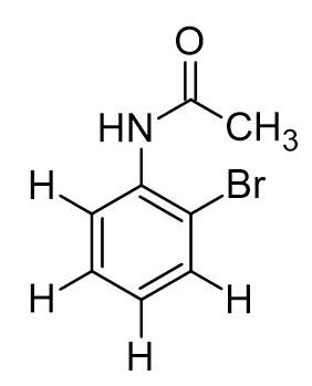 <p>ortho-bromoacetanilide. how many total unique proton signals in 1H NMR</p>