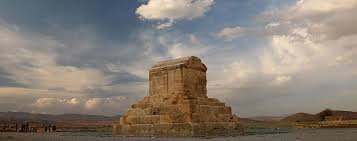 <p>Tomb of Cyrus the Great, Pasargardae (550-525 BCE)</p>