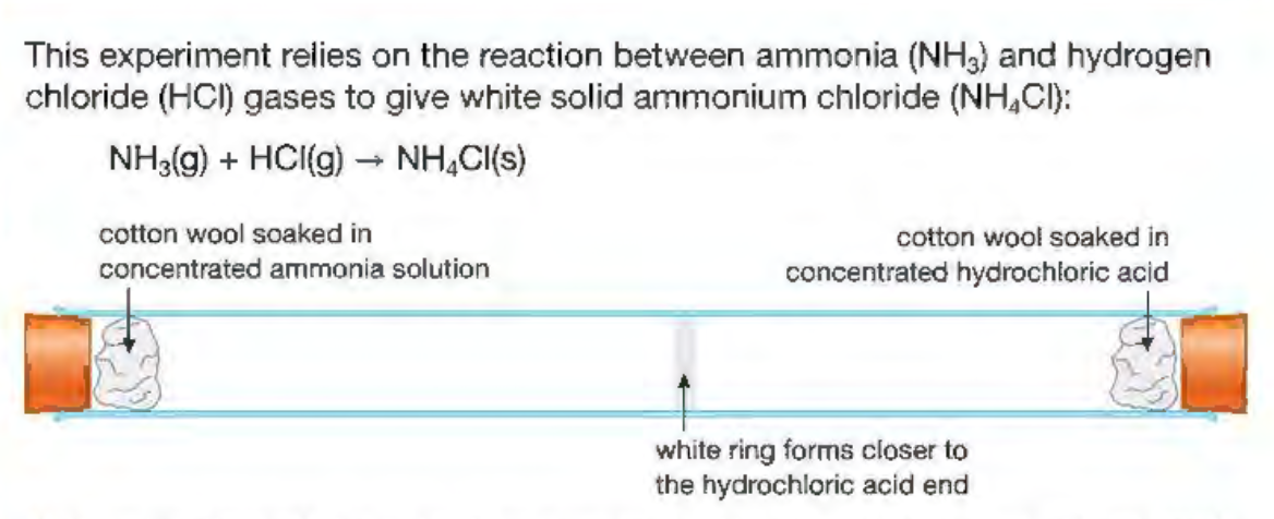 <p><span style="background-color: transparent;">OBJQ</span><br><span style="background-color: transparent;">P.A</span></p><p><span style="background-color: transparent;">How to carry out a diffusion experiment in gas that shows particles of different gases travel at different speeds?</span></p><p><span style="background-color: transparent;">NH₃ and HCl experiment</span></p>