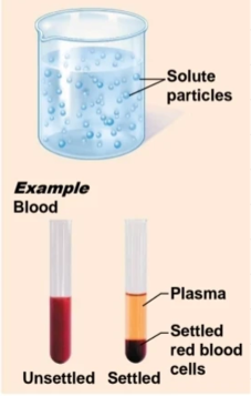 <p>Type of mixture: solute particles are very large, settle out, and may scatter light;</p><p>heterogenous</p>