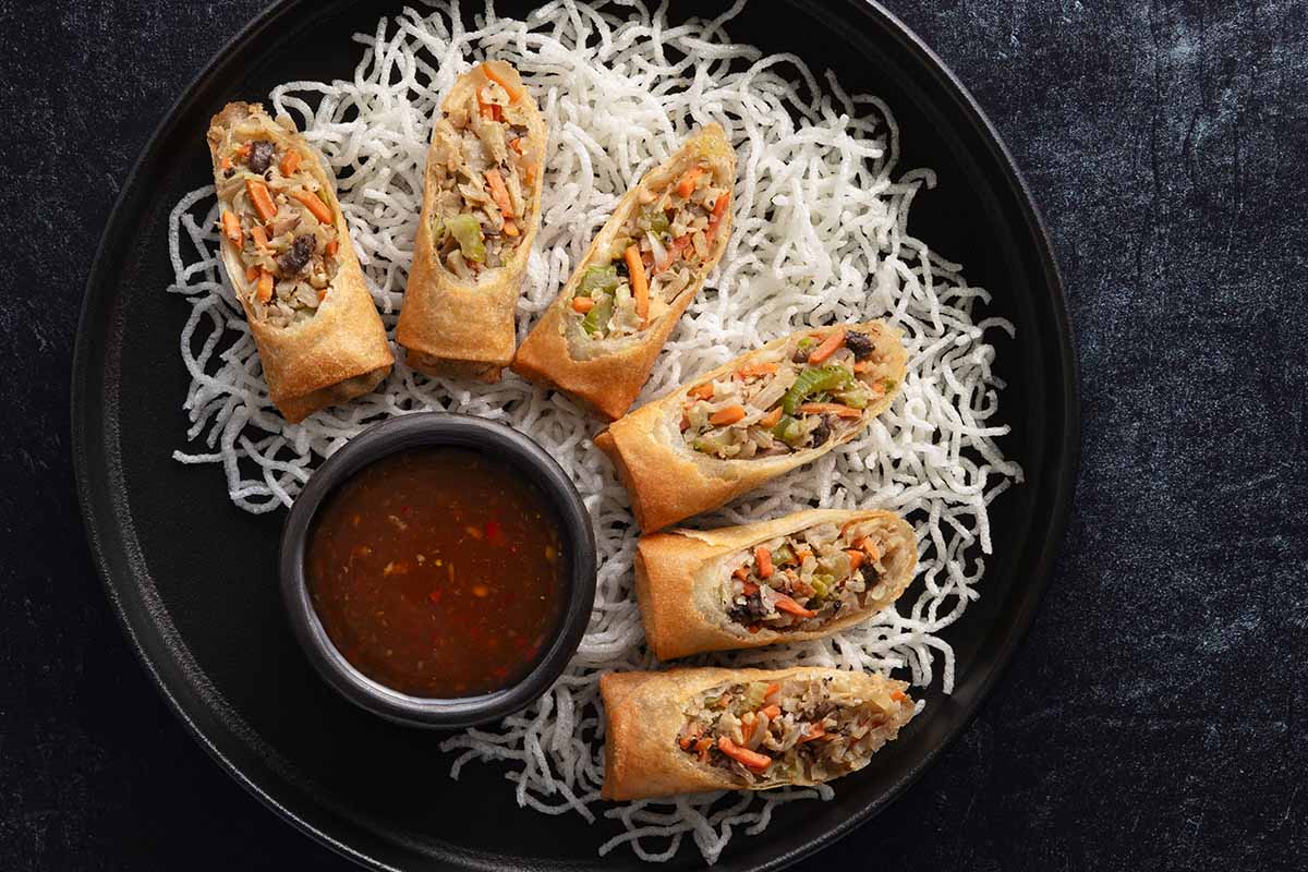 <p>Veggie Spring Rolls (x3)</p>