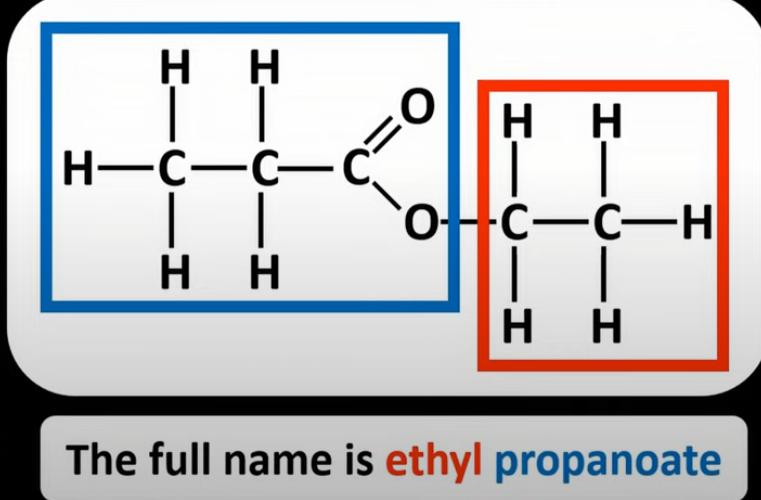 <p>Ethyl propanoate&nbsp;</p>