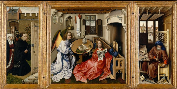 <p> Merode Altarpiece</p>