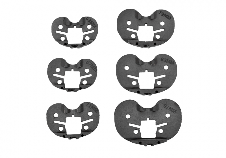 <p>Provisional tibial tray for sizing and position.</p>