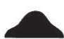 <p>Type of elevation you can see colonies as. Heaped</p>