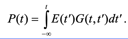 <p>This IMPLIES that t’ <= t it’s a matter of cause and effect. G is a temporal Green’s function</p>