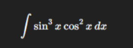 <p>How to solve something like this: (sin odd)</p>