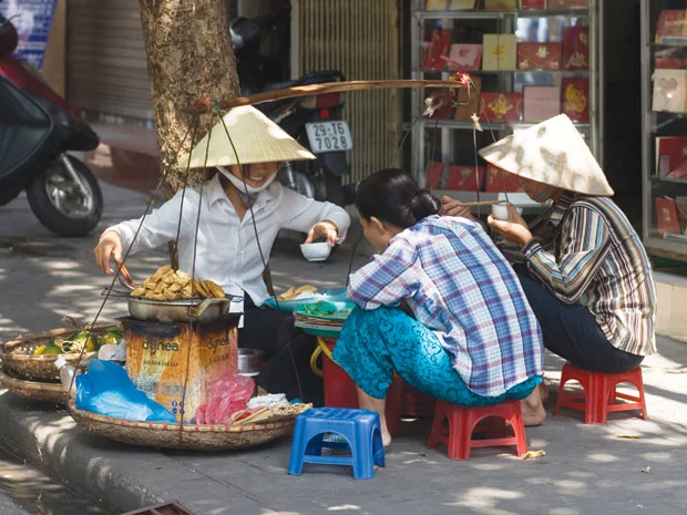 <p>street vendor </p>