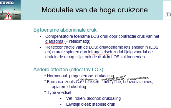 <p><span>Ook veel medicamenten die reflux kunnen geven doordat de hoge drukzone thv de slokdam-maag overgang vermindert.</span></p>