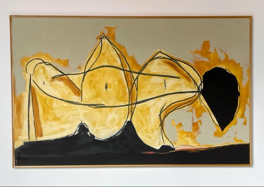 <p>Three Personages - By Robert Motherwell </p>