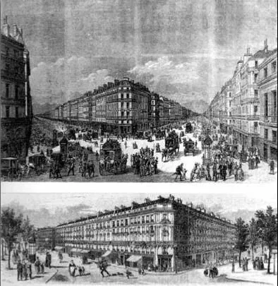 <p>what is the name of the urban renewal process shown in this photograph?</p>