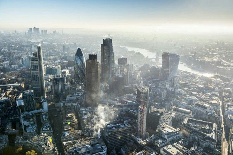 <p>Taken from a higher vantage point than what is being filmed.</p>
