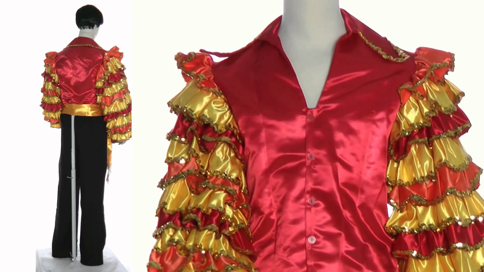 <p>- Tight-fitting trousers</p><p>- Guarachera (movement-friendly shirt)</p>