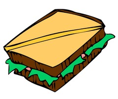 <p>sandwich 🥪</p>