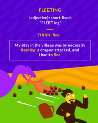 <p>short-lived</p>