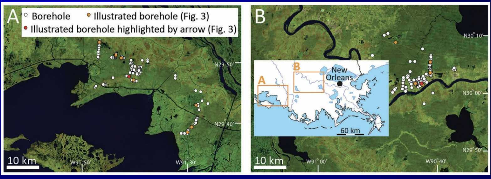 <ul><li><p>355 boreholes for paleo-marsh analysis </p></li><li><p></p></li></ul><p></p>