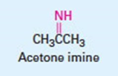 <p>Imine (Schiff base) ; no suffix</p>