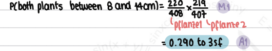 <p>NOTE → it doesnt explicitly say the plants are returned or smt, so we consider not returned, hence its 408 and then 407</p>