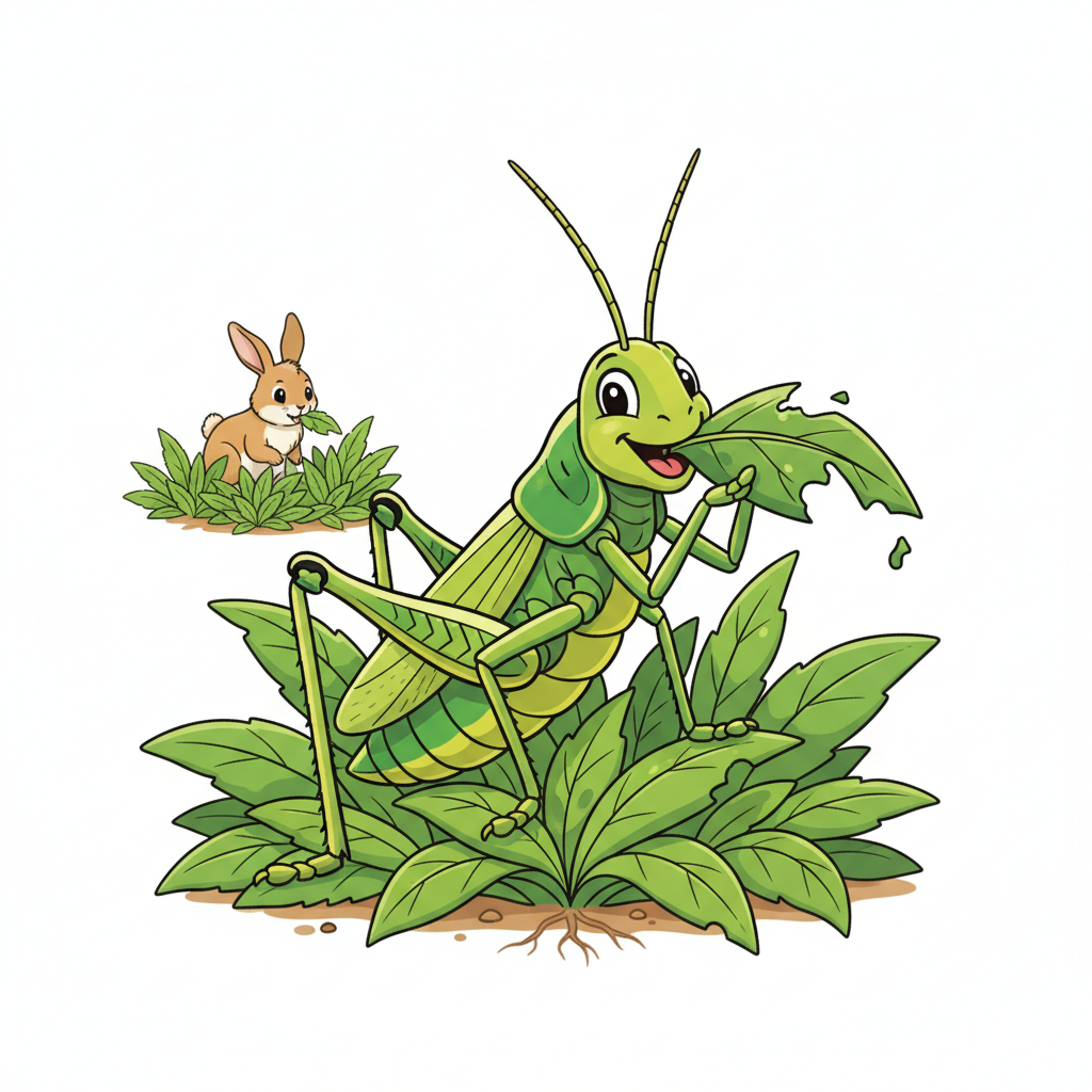 A consumer that eats producers, such as plants or algae.