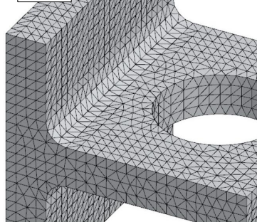 <p>What is the element order of the following mesh?</p><p>a. 1 st Order b. 2 nd Order c. 3 rd order d. None of the above</p>
