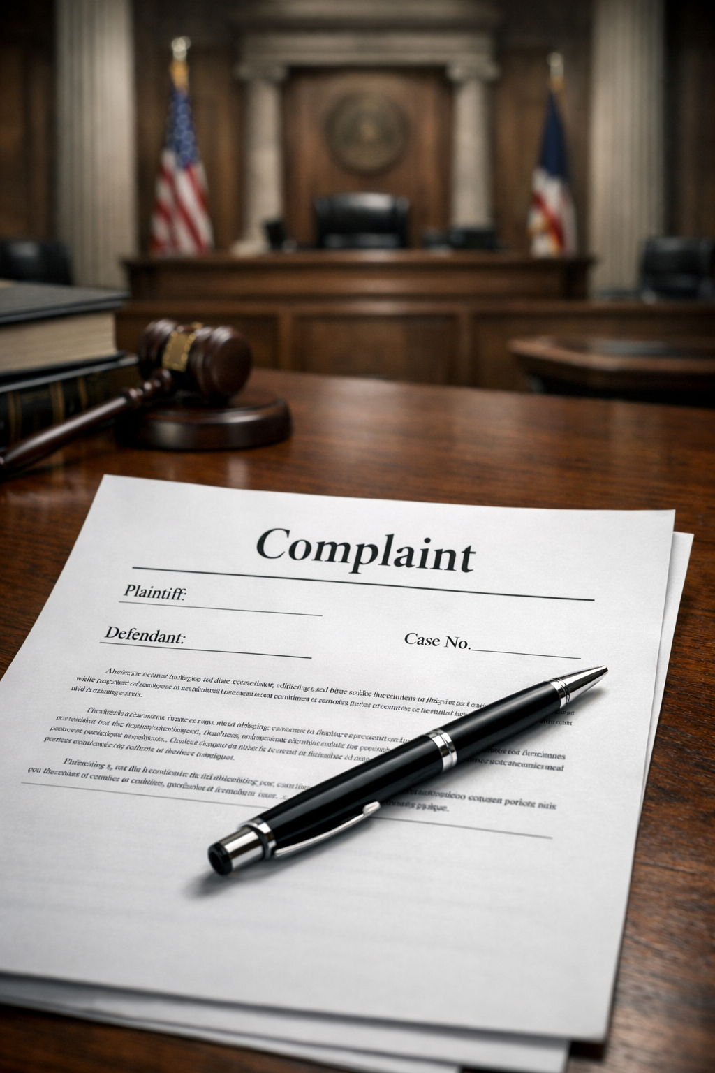 <p>What happens when complaint case is accepted?</p>