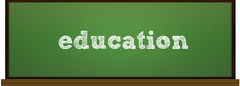 <p>(the study of) education</p>