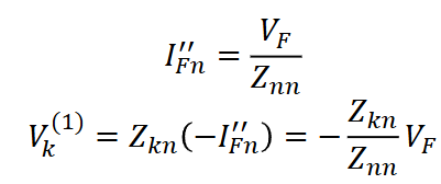 <p>where (1) denotes the first circuit </p>
