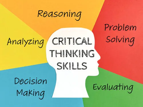 <p>Critical thinking is expressed in terms of both creative thinking and problem solving skills and can be quantitatively measured using assessments.</p>