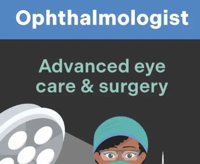 <p>A <strong>medical or osteopathic doctor </strong>who <strong>specializes</strong> in the <strong>medical </strong>and <strong>surgical care of the eyes</strong> and <strong>vision.</strong></p>
