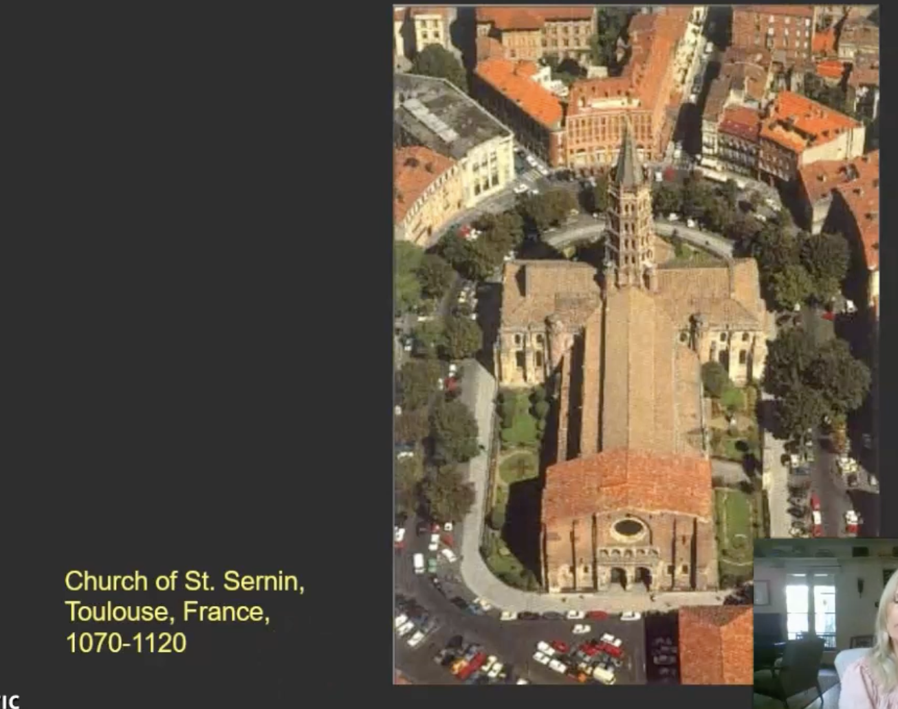 <p></p><p>Church of St. Sernin, Toulouse, France, 1070-1120</p>