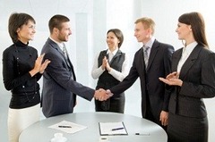 <p>To discuss something in an attempt to reach agreement</p>