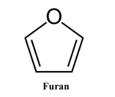 <p>What does furan represent?</p>