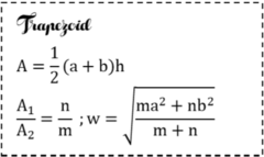 <p>- Length dividing two areas</p>