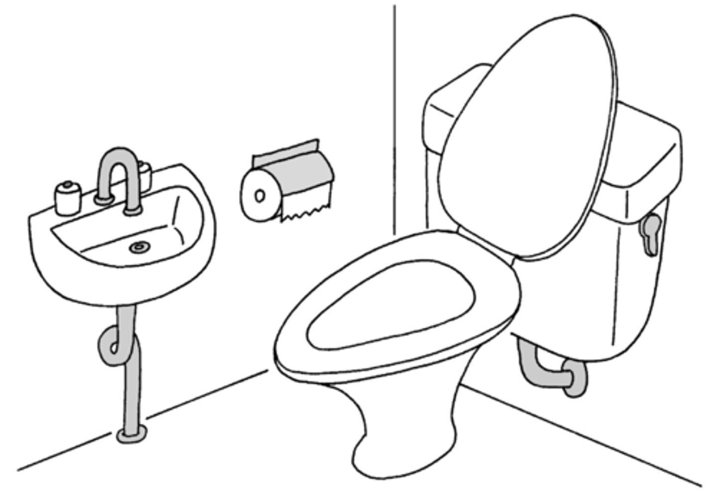 <p>bathroom; restroom; toilet</p>